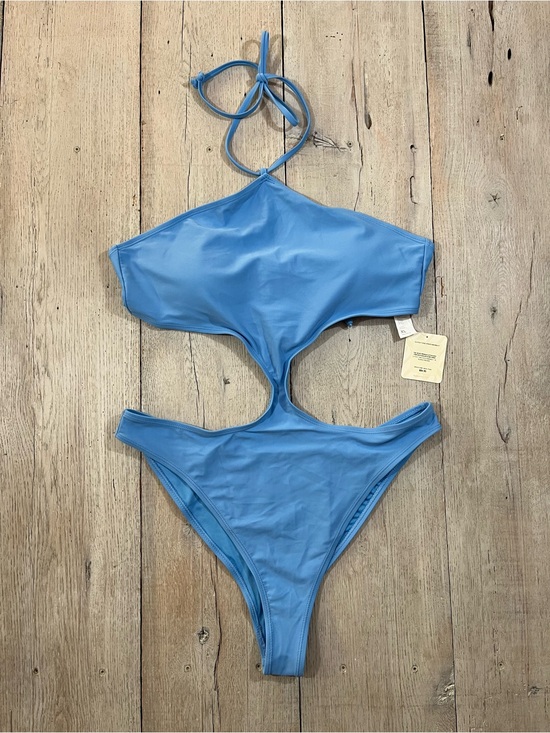 Fabletics Other - Fabletics Cutout One-Piece Swimsuit Island Escape Blue Size XL NWT